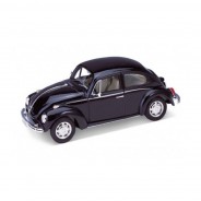 Preisvergleich für Autos: Welly 22436 VW Käfer (Beetle) schwarz Maßstab 1:24 Modellauto