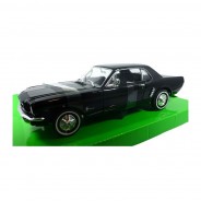 Preisvergleich für Autos: Welly 22451 Ford Mustang Coupe 1/2 schwarz 1964 Maßstab 1:24 Modellauto