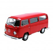 Preisvergleich für Autos: Welly 22472 VW T2 Bus rot 1972 Maßstab 1:24 Modellauto