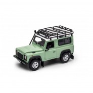 Preisvergleich für Autos: Welly 22498 Land Rover Defender grün/weiss Maßstab 1:24 Modellauto