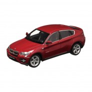 Preisvergleich für Autos: Welly 24004 BMW X6 dunkelrot metallic Maßstab 1:24 Modellauto