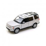 Preisvergleich für Autos: Welly 24008 Land Rover Discovery 4 silber Maßstab 1:24 Modellauto