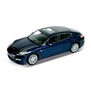 Preisvergleich für Autos: Welly 24011 Porsche Panamera S dunkelblau metallic Maßstab 1:24 Modellauto