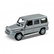 Preisvergleich für Autos: Welly 24012 Mercedes Benz G-Class silber Maßstab 1:24