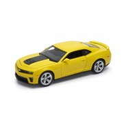 Preisvergleich für Autos: Welly 24042 Chevrolet Camaro ZL1 gelb Maßstab 1:24 Modellauto
