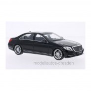 Preisvergleich für Autos: Welly 24051 Mercedes Benz S-Klasse (W222) schwarz Maßstab 1:24 Modellauto