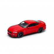Preisvergleich für Autos: Welly 24062 Ford Mustang GT rot 2015 Maßstab 1:24 Modellauto