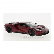 Preisvergleich für Autos: Welly 24082 Ford GT dunkelrot Maßstab 1:24 Modellauto