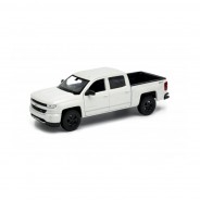 Preisvergleich für Autos: Welly 24083 Chevrolet Silverado weiss 2017 Maßstab 1:24 Modellauto