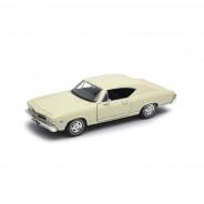 Preisvergleich für Autos: Welly 29397 Chevrolet Chevelle SS 396 beige Maßstab 1:24 Modellauto