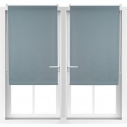 Preisvergleich für Heimtextilien: 2 x Verdunkelungsrollo grau 100x160 cm Gr. 100 x 165