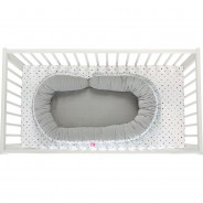 Preisvergleich für Babybetten-Zubehör: 2in1 multifunktionales Babynest inkl. abnehmbares Rand - Junior sleepy-C, Babybett, mit Öko-Tex Standard 100 - Schiffe mintgrün