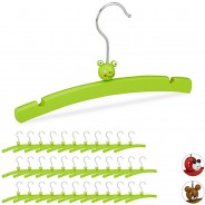Preisvergleich für Kindermöbel: 36 x Kleiderbügel Kinder Frosch grün