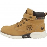 Preisvergleich für Schuhe: 47EE702 Boots Jungen Stiefel beige Gr. 39 Jungen Kinder
