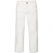 Preisvergleich für Hosen: 7/8 Hose Stoffhosen  weiß Gr. 134 Mädchen Kinder