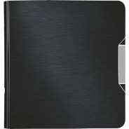 Preisvergleich für Schulbedarf: Aktenordner Polyfoam 1108 Active schwarz A4 180°, Breite 8 cm