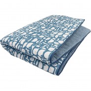 Preisvergleich für Heimtextilien: ALADIN Krabbeldecke - Animali, blau, 100 x 135 cm hellblau