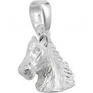 Preisvergleich für Accessoires für Kinder: Anhänger 12x15mm Silber 925 Kettenanhänger silber
