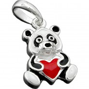 Preisvergleich für Accessoires für Kinder: Anhänger 13x9mm Silber 925 Kettenanhänger silber