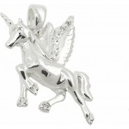 Preisvergleich für Accessoires für Kinder: Anhänger 18x15mm Silber 925 Kettenanhänger silber