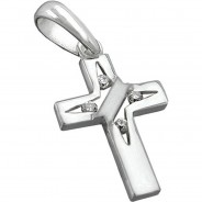 Preisvergleich für Accessoires für Kinder: Anhänger 19x12mm Silber 925 Kettenanhänger silber