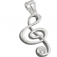 Preisvergleich für Accessoires für Kinder: Anhänger 29x16mm Silber 925 Kettenanhänger silber