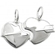 Preisvergleich für Accessoires für Kinder: Anhänger 30x16mm Silber 925 Kettenanhänger silber