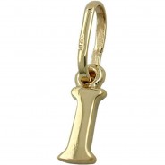 Preisvergleich für Accessoires für Kinder: Anhänger 8x3mm 9Kt GOLD Kettenanhänger gold