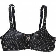 Preisvergleich für Mode für Mamas: ANITA Still-BH Polka Dots schwarz Gr. 70G Damen Kinder