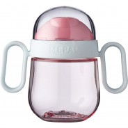 Preisvergleich für Essen & Trinken: Antitropf-Trinklernbecher mio, 200 ml deep pink