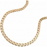 Preisvergleich für Accessoires für Kinder: Armband 2mm 14Kt GOLD 19cm Armbänder gold Gr. 18,0