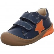 Preisvergleich für Schuhe: Babe Klettschuh Glattleder uni Halbschuhe orange Gr. 27 Jungen Kinder