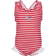 Preisvergleich für Bademode: Baby Badeanzug rot Gr. 98/104 Mädchen Kleinkinder