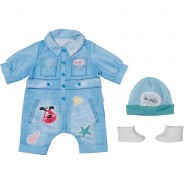 Preisvergleich für Puppen & Zubehör: BABY born® Deluxe Jeans Overall 43cm