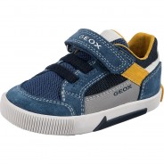 Preisvergleich für Schuhe: Baby Halbschuhe KILWI  blau/gelb Gr. 25 Jungen Kleinkinder