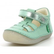 Preisvergleich für Schuhe: Baby Halbschuhe SUSHY  mint Gr. 20 Mädchen Kleinkinder