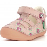Preisvergleich für Schuhe: Baby Halbschuhe SUSHY  rosa-kombi Gr. 26 Mädchen Kleinkinder
