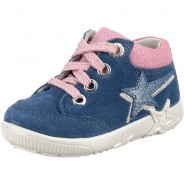 Preisvergleich für Schuhe: Baby Halbschuhe WMS Weite M3  rosa/blau Gr. 25 Mädchen Kleinkinder