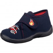 Preisvergleich für Schuhe: Baby Hausschuhe  blau Gr. 25 Jungen Kleinkinder