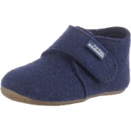 Preisvergleich für Schuhe: Baby Hausschuhe  dunkelblau Gr. 25 Jungen Kleinkinder