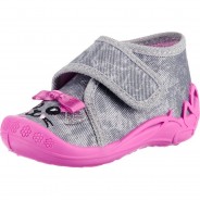 Preisvergleich für Schuhe: Baby Hausschuhe  grau Gr. 25 Mädchen Kinder