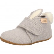 Preisvergleich für Schuhe: Baby Hausschuhe HASE MIT OHREN  hellgrau Gr. 18 Mädchen Kleinkinder