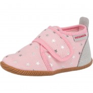 Preisvergleich für Schuhe: Baby Hausschuhe SALSACH , Sterne pink Gr. 26 Mädchen Kleinkinder