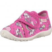 Preisvergleich für Schuhe: Baby Hausschuhe SPOTTY WMS Weite M3  pink Gr. 23 Mädchen Kleinkinder