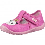 Preisvergleich für Schuhe: Baby Hausschuhe SPOTTY WMS Weite M3  rosa Gr. 26 Mädchen Kleinkinder