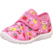 Preisvergleich für Schuhe: Baby Hausschuhe SPOTTY WMS Weite M3  rosa-kombi Gr. 25 Mädchen Kleinkinder