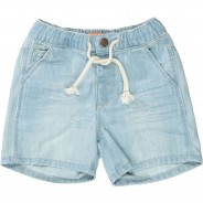 Preisvergleich für Hosen: Baby Jeansshorts  light blue denim Gr. 74 Jungen Kinder