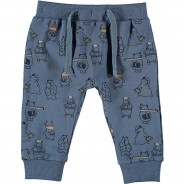 Preisvergleich für Hosen: Baby Jerseyhose NBMSEJR , Organic Cotton blau Gr. 62 Jungen Baby