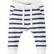 Preisvergleich für Hosen: Baby Jogginghose NBMKAJ , Organic Cotton blau Gr. 74 Jungen Baby