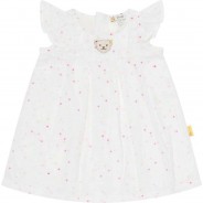 Preisvergleich für Kleider & Röcke: Baby Kleid weiß Gr. 56 Mädchen Baby